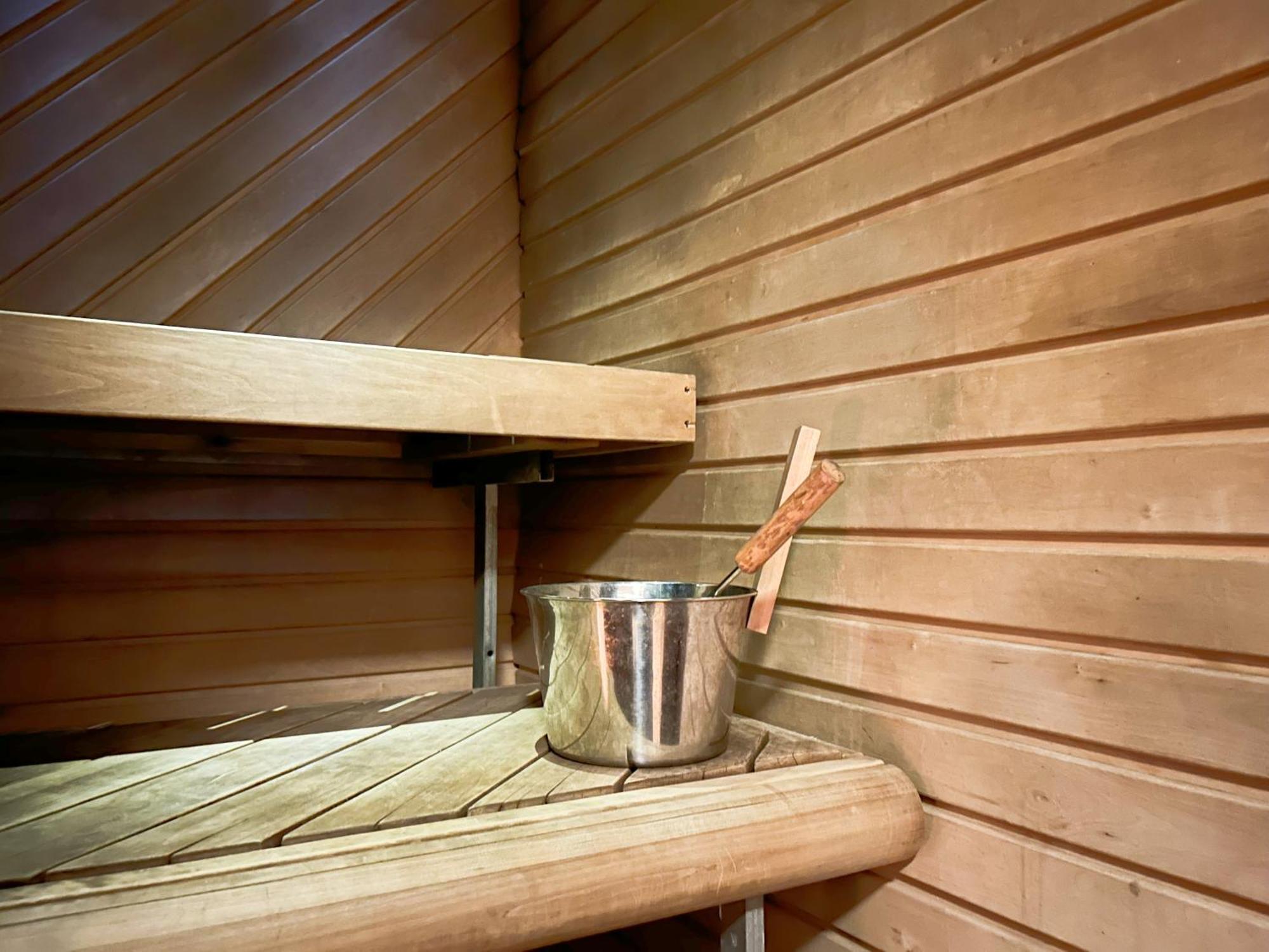 Peaceful Wood-Fired Sauna Stay Vanda Eksteriør bilde