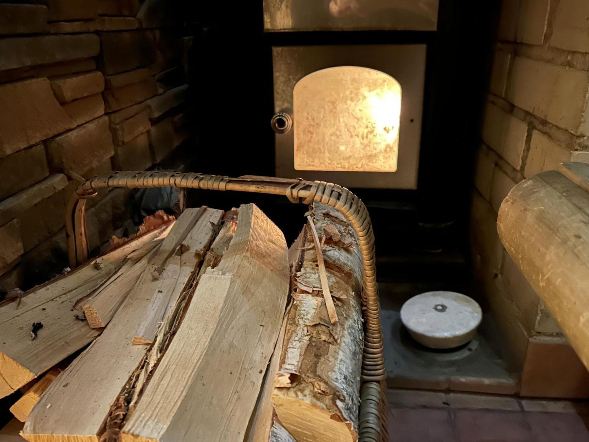 Peaceful Wood-Fired Sauna Stay Vanda Eksteriør bilde